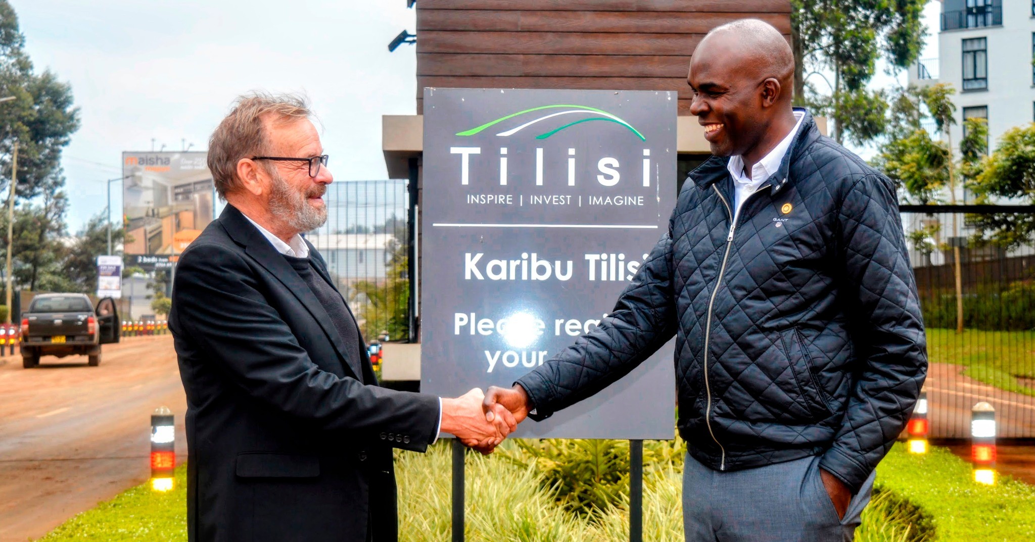 Tilisi CEO welcomes HSC Systems Ltd CEO Nashon Omondi to Tilisi